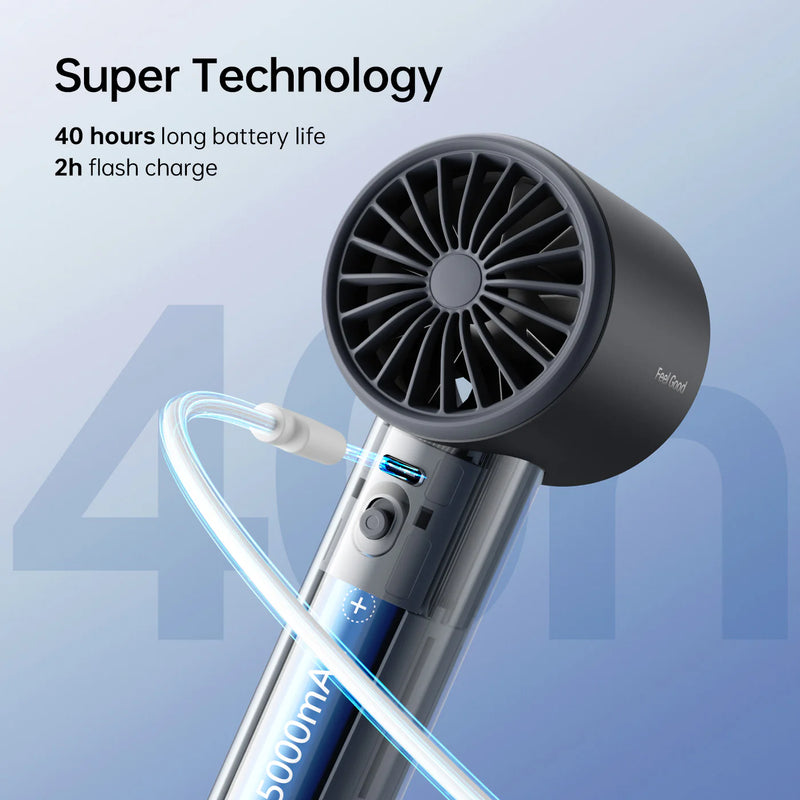 JisuLife Handheld Fan Pro 1S Edition (5000mAH)