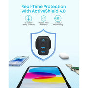Anker Zolo 50W 4-Port Wall Charger, feature detail