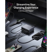 Anker Prime 200W 6-Port GaN Desktop Charger, feature detail