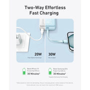 Anker Zolo Power Bank 30W with Built-in USB-C Cable (10,000mAh), feature detail