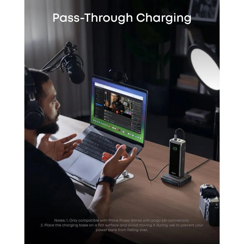 Anker Prime 150W 3-Port Charging Base, feature detail