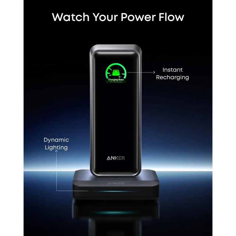 Anker Prime 150W 3-Port Charging Base, feature detail