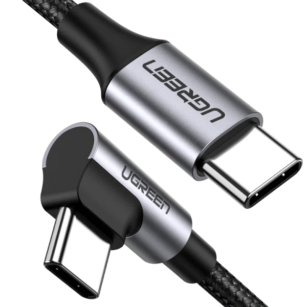 UGREEN 60W Right Angle USB-C Cable