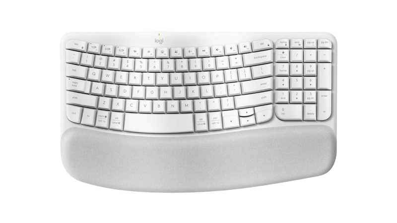 Logitech Wave Keys Ergonomic Wireless Keyboard