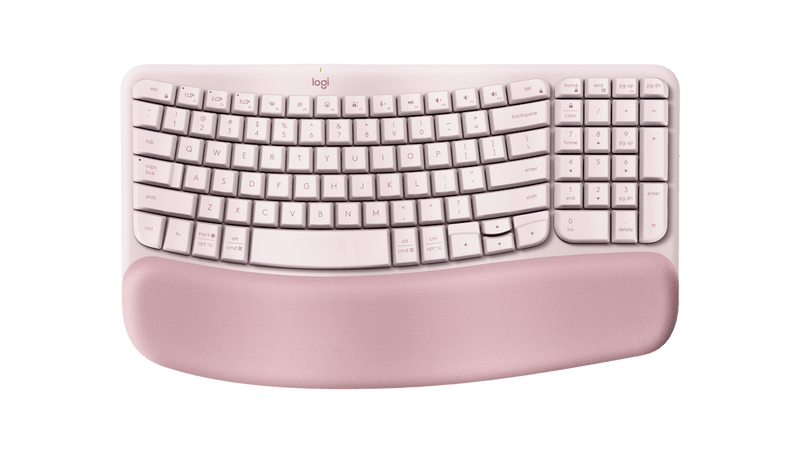 Logitech Wave Keys Ergonomic Wireless Keyboard