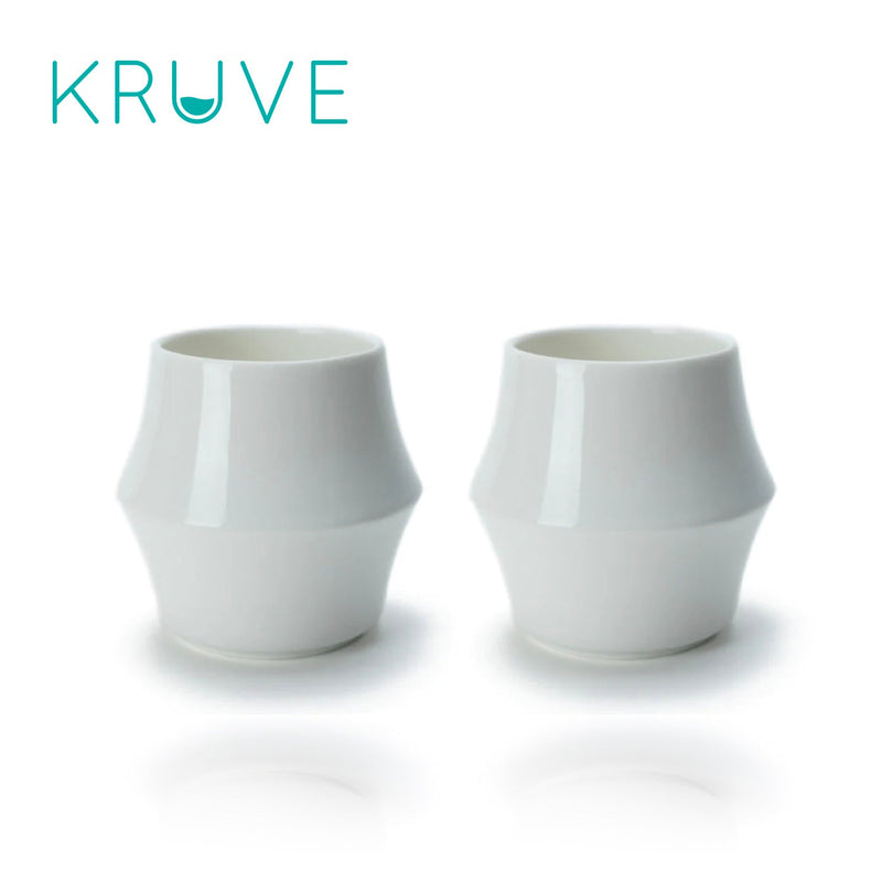 Kruve Cascade Porcelain Espresso Cups (Set of 2)