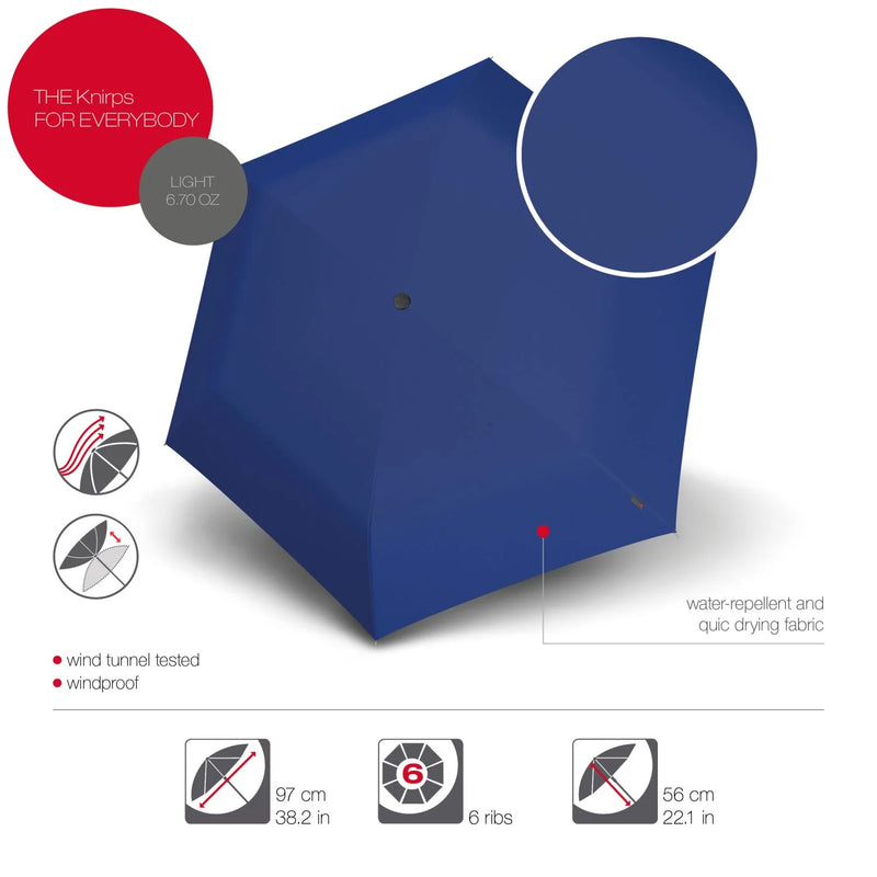 Knirps Slim Small Manual Umbrella