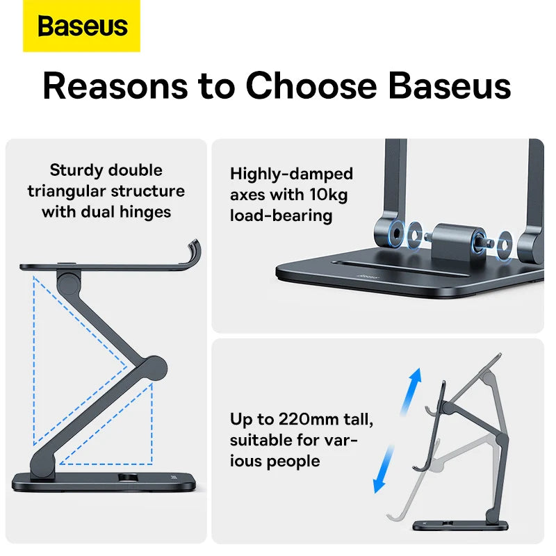 Baseus Desktop Biaxial Foldable Metal Stand
