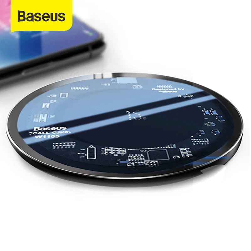 Baseus 15W Fast Qi Transparent Wireless Charging Pad