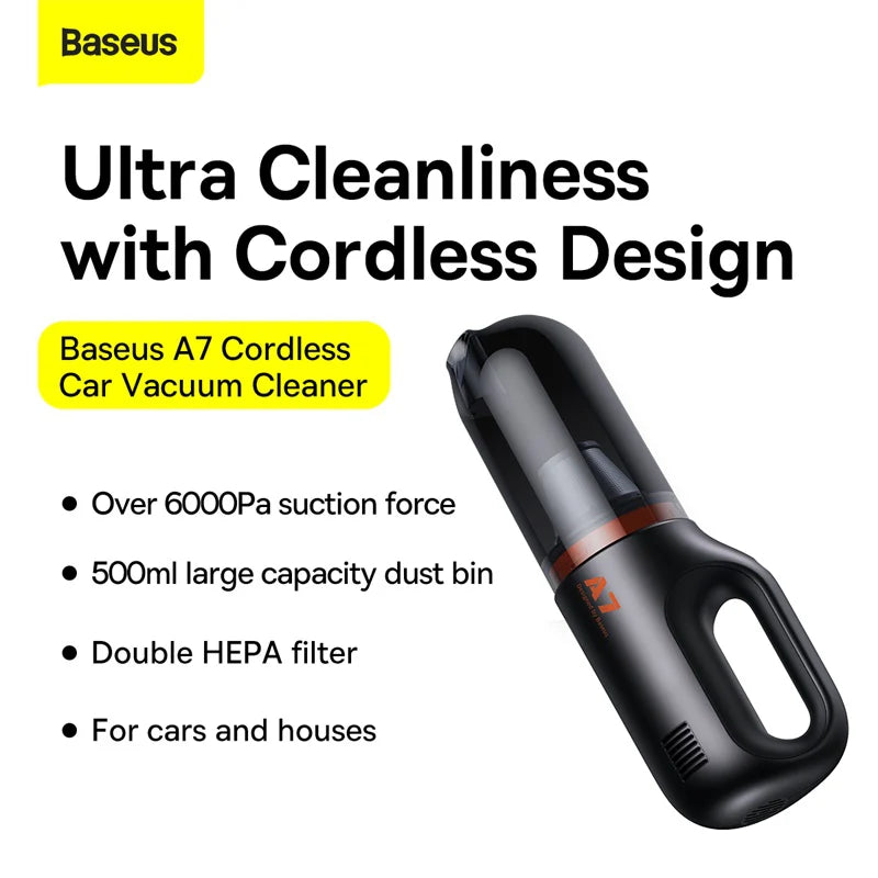 Baseus A7 Car Vacuum Cleaner