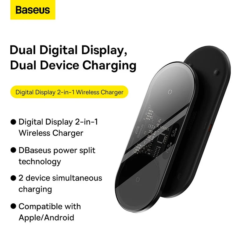Baseus Dual 20W Wireless Charger