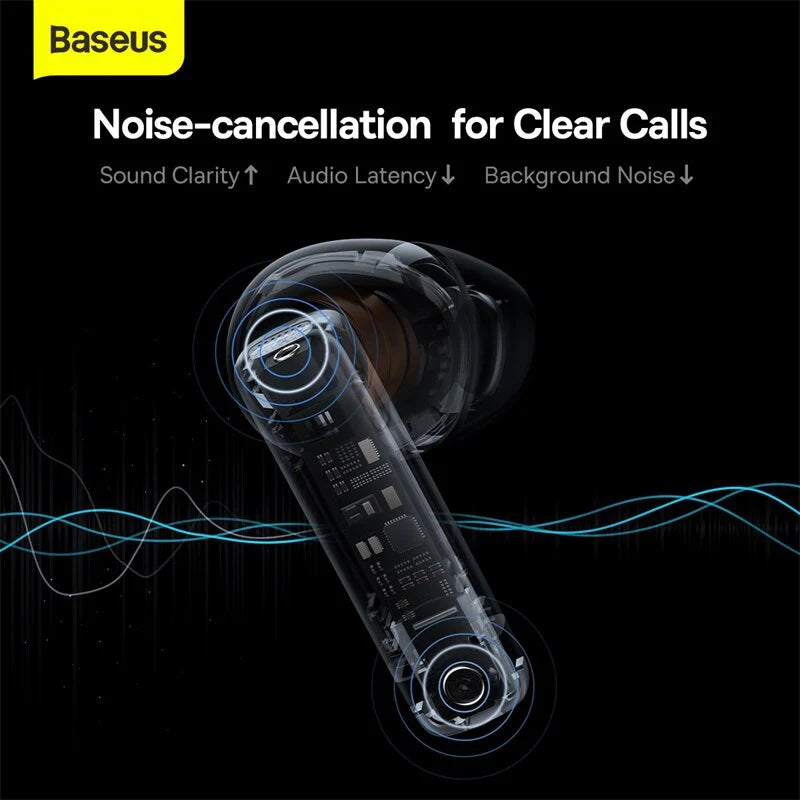 Baseus E9 TWS Wireless Earphones (with Noise Cancellation)