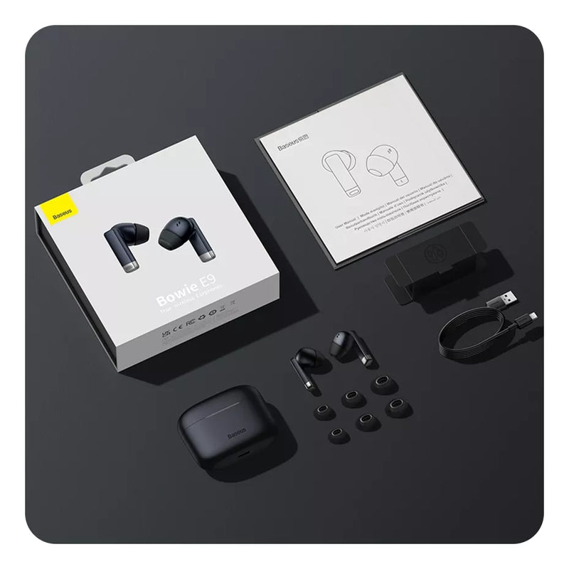 Baseus E9 TWS Wireless Earphones (with Noise Cancellation)