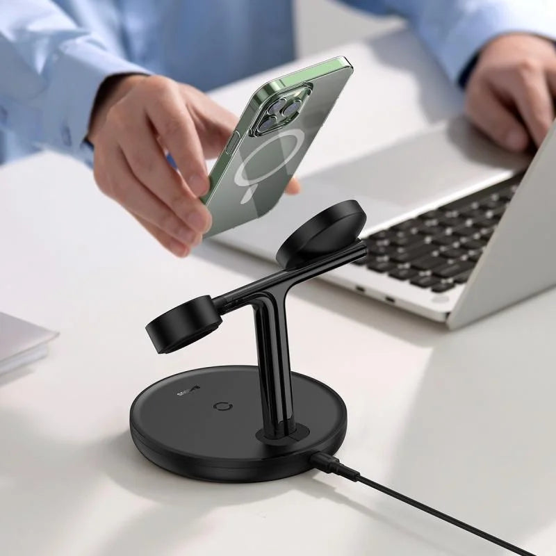 Baseus Swan 3-in-1 Wireless Magnetic Charging Stand