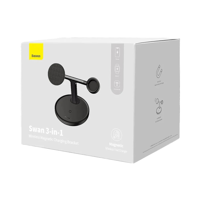 Baseus Swan 3-in-1 Wireless Magnetic Charging Stand