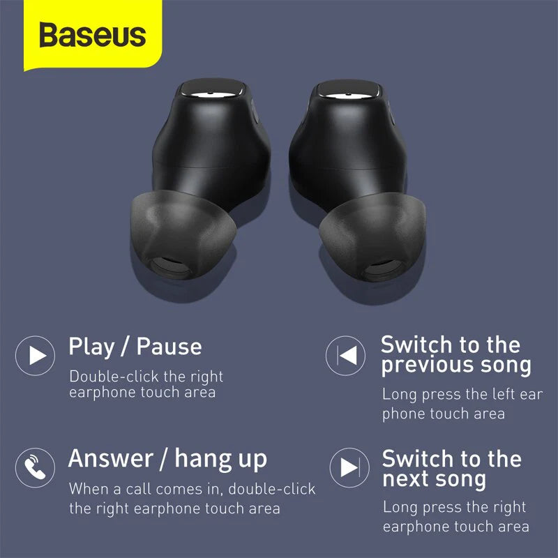 Baseus WM01 TWS Wireless Earphones