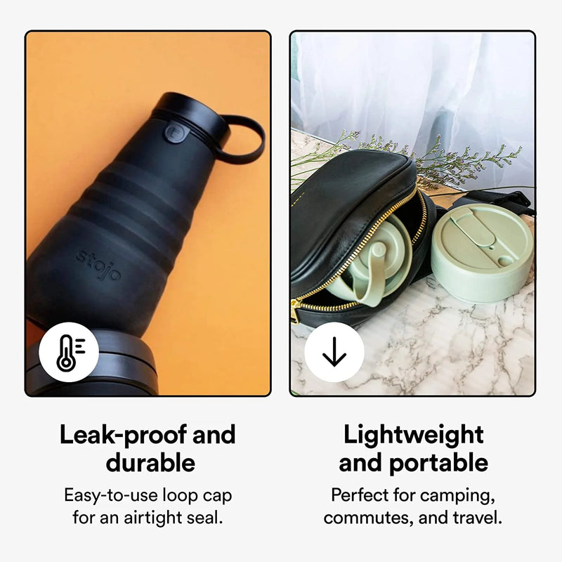 Stojo Collapsible Water Bottle (20Oz)