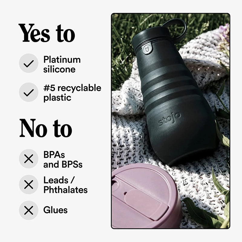 Stojo Collapsible Water Bottle (20Oz)