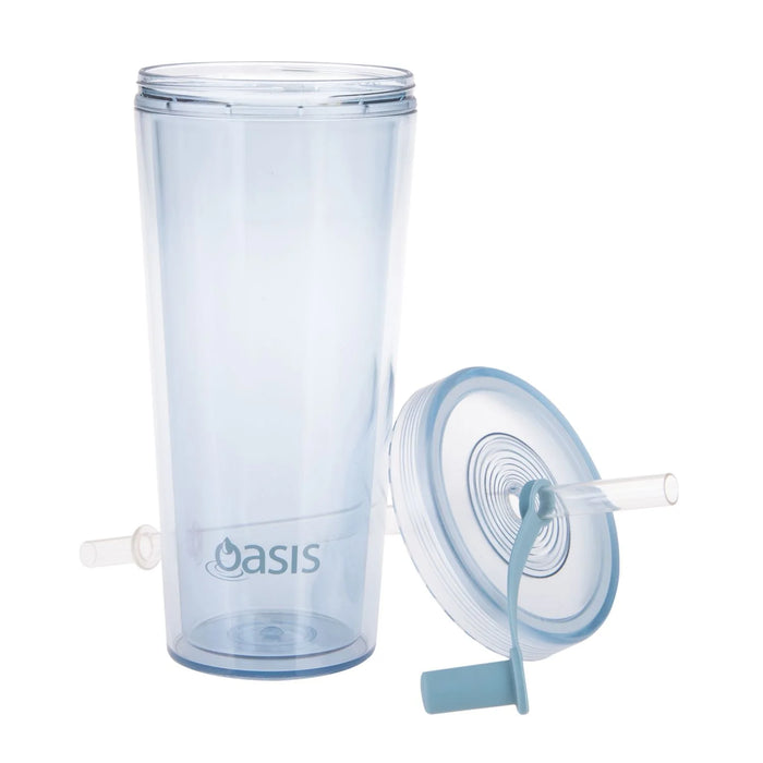 Oasis Insulated Smoothie Tumbler with Straw (520ml)