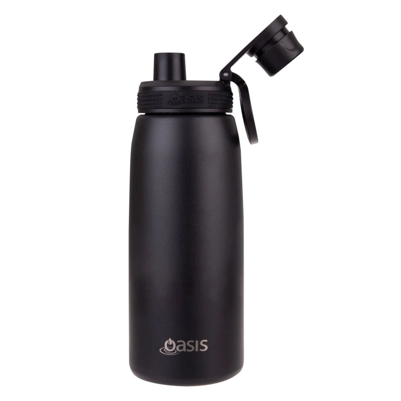 Oasis Stainless Steel Insulated Sports Water Bottle with Screw Cap (780ml)