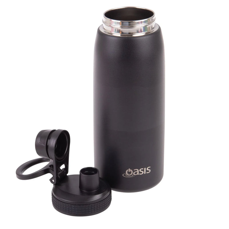 Oasis Stainless Steel Insulated Sports Water Bottle with Screw Cap (780ml)