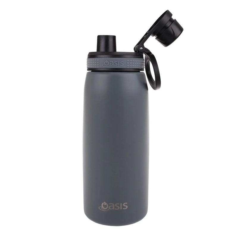 Oasis Stainless Steel Insulated Sports Water Bottle with Screw Cap (780ml)