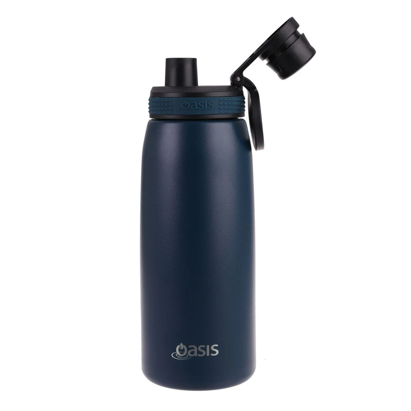 Oasis Stainless Steel Insulated Sports Water Bottle with Screw Cap (780ml)