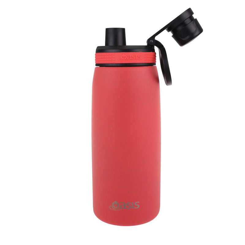 Oasis Stainless Steel Insulated Sports Water Bottle with Screw Cap (780ml)