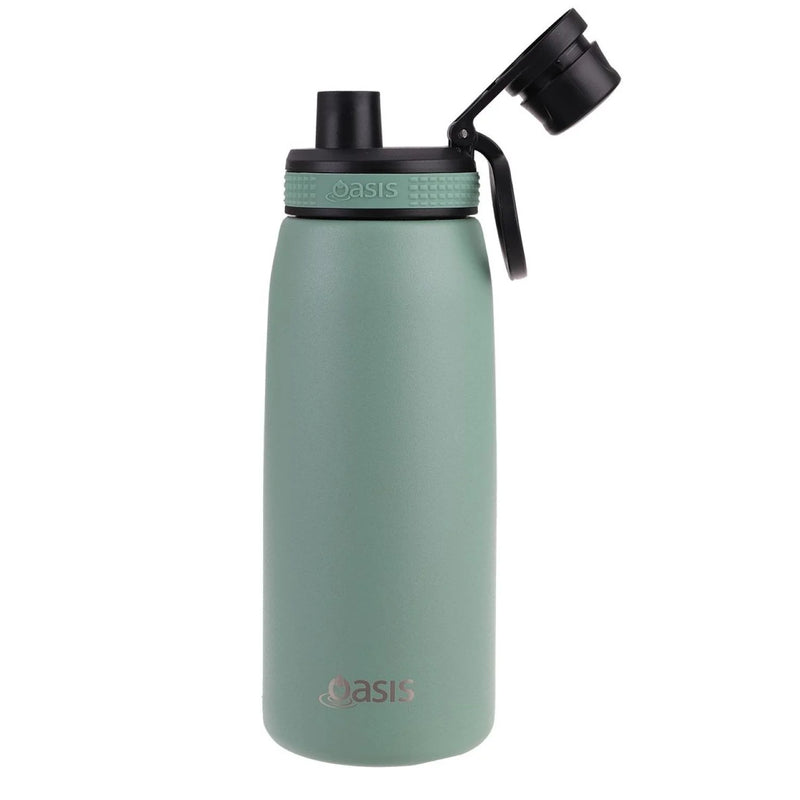 Oasis Stainless Steel Insulated Sports Water Bottle with Screw Cap (780ml)