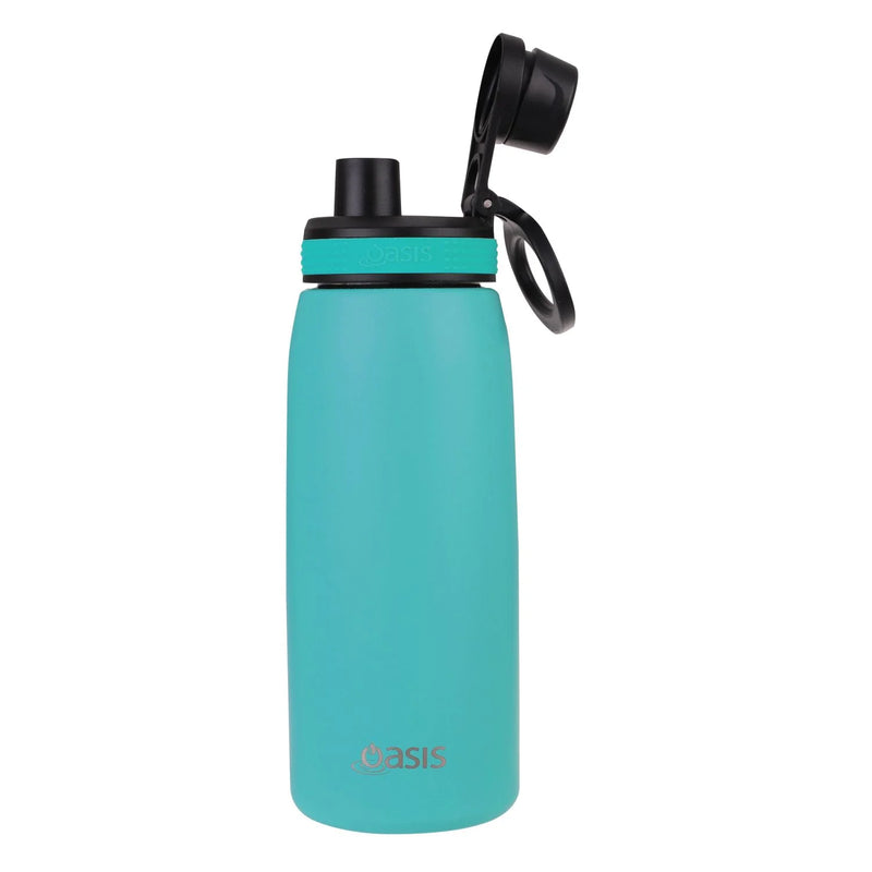 Oasis Stainless Steel Insulated Sports Water Bottle with Screw Cap (780ml)