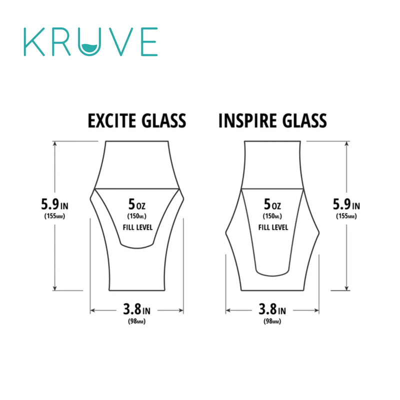 Kruve EQ Glasses Tasting Set (Set of 2)
