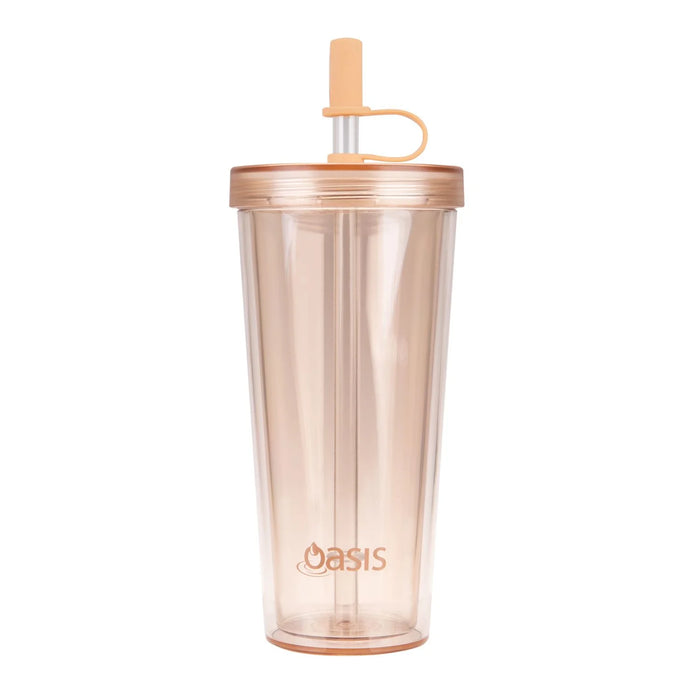Oasis Insulated Smoothie Tumbler with Straw (520ml)