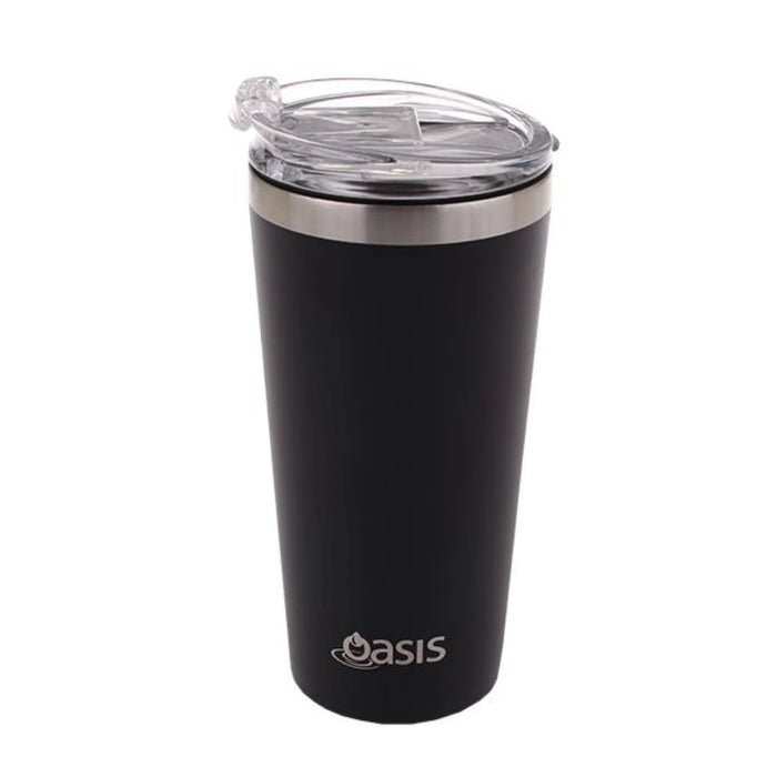 Oasis Stainless Steel Insulated Tumbler With Tritan Lid (480ml)