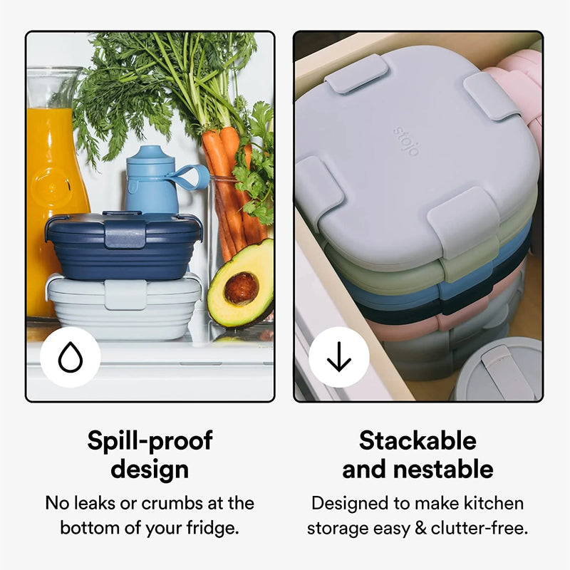 Stojo Collapsible Sandwich Box (24Oz)