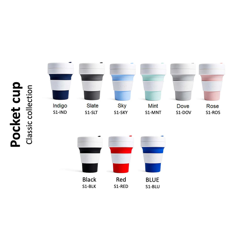 Stojo Collapsible Pocket Cup (12Oz)