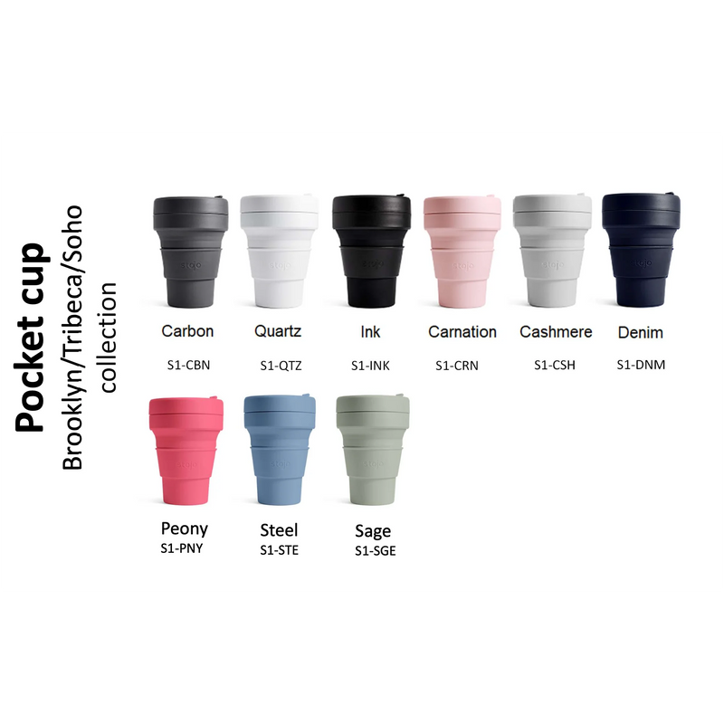 Stojo Collapsible Pocket Cup (12Oz)