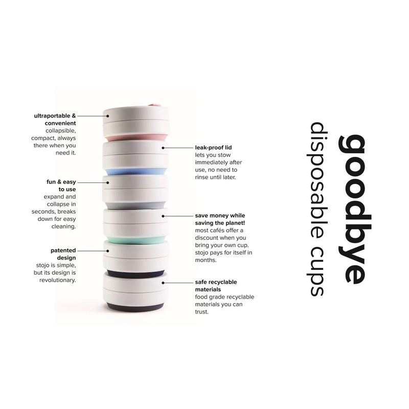 Stojo Collapsible Biggie Cup (16Oz)