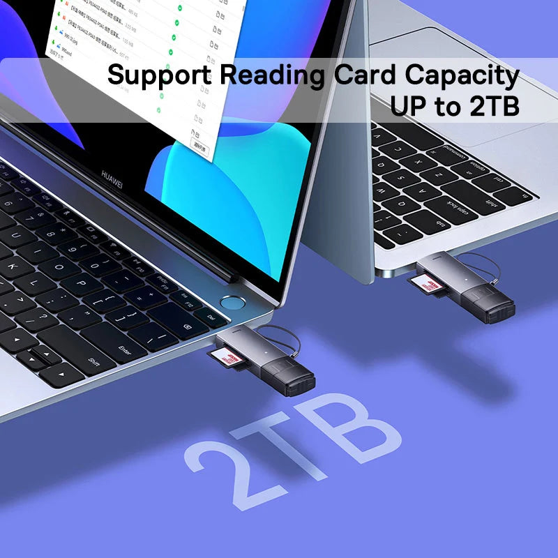 Baseus USB Card Reader (USB-A/USB-C to SD/TF)