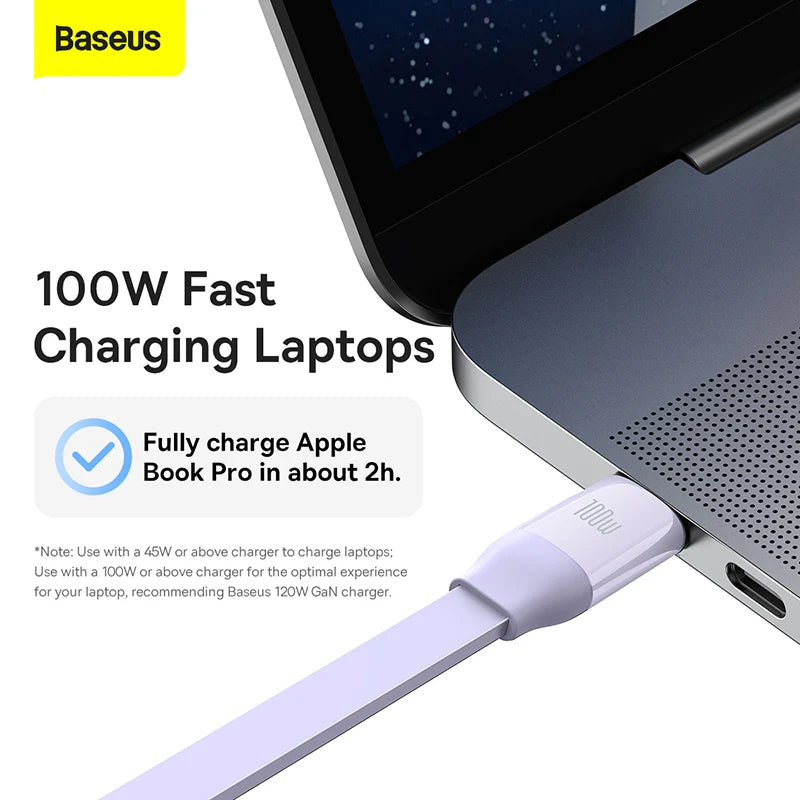 Baseus Retractable 3-in-1 Fast Charging Cable (Type-C to M+L+C)