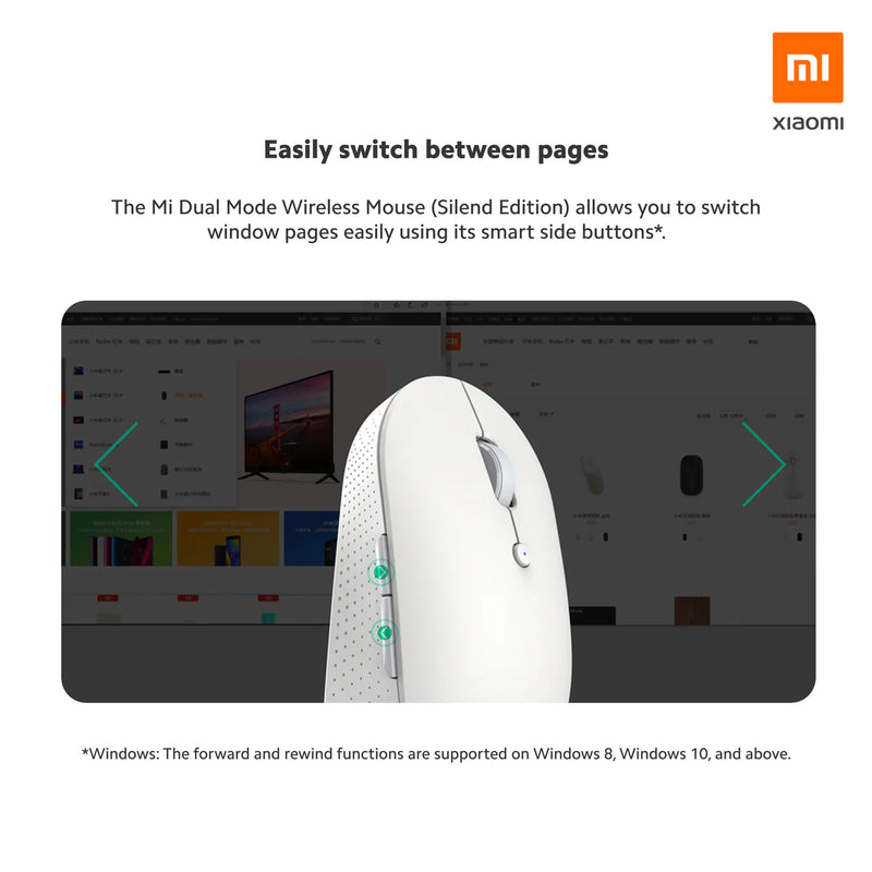 Xiaomi Dual Mode Wireless Mouse (Silent Edition)