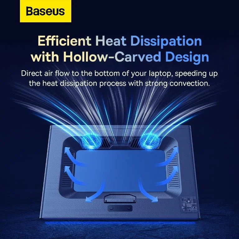 Baseus ThermoCool Heat Dissipating Laptop Stand (Turbo Fan Version)